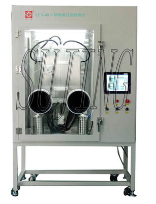 खरीदें मेडिकल फेस मास्क BFE टेस्टिंग मशीन 2200cfu 28.3 L / Min online manufacture