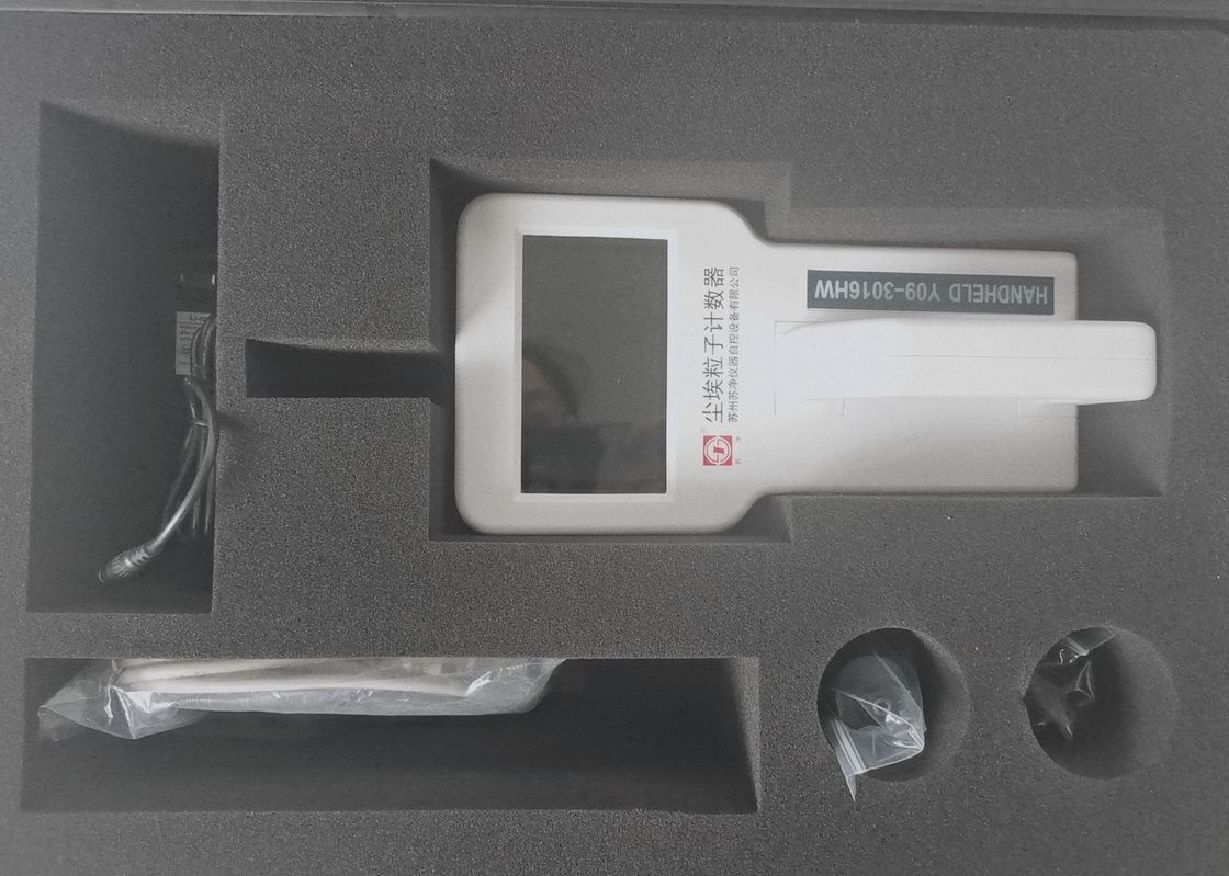 2.83L/Min Handheld Air Particle Counter For Pharma Cleanroom