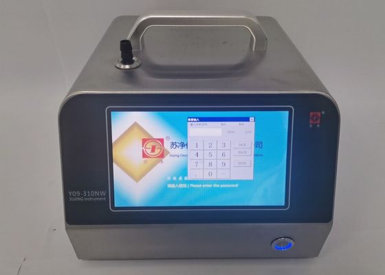 फ्लो रेट 28.3L/Min लेजर डायोड पोर्टेबल पार्टिकल काउंटर Y09-310NW