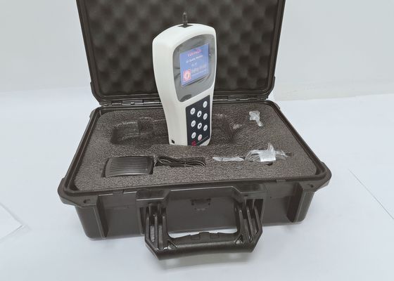 अच्छी कीमत 2.83L/Min LCD डिस्प्ले हैंडहेल्ड एयर क्वालिटी मीटर 10W PM2.5 ऑनलाइन
