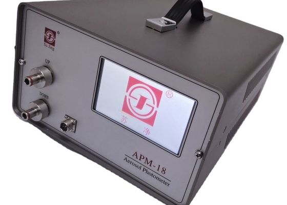 हेपा फ़िल्टर के लिए APM-18 स्टेनलेस स्टील डिजिटल एयरोसोल फ़ोटोमीटर